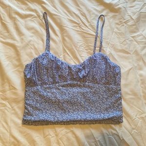 Princess Polly floral cropped tank